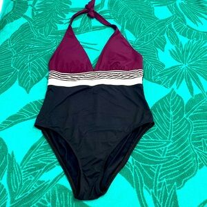 Vintage Bathing One Piece Bathing